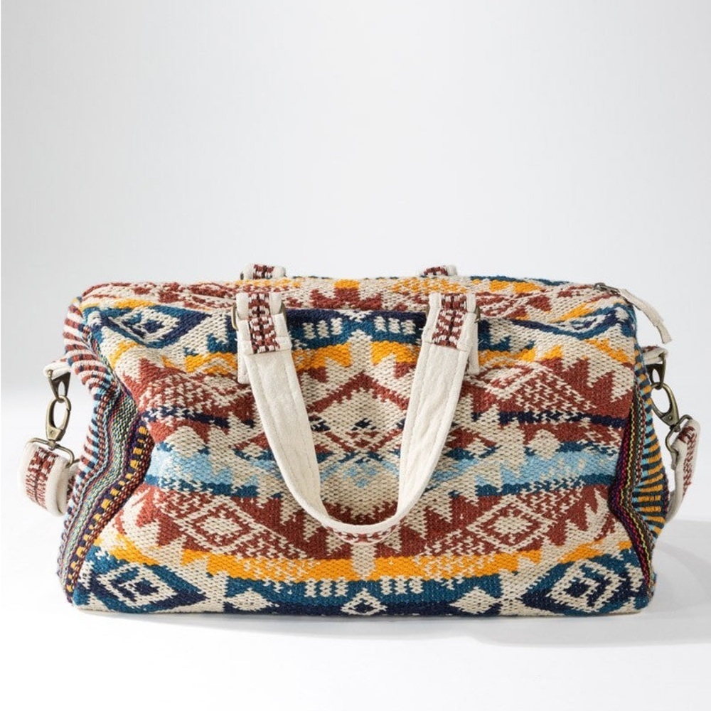 Handmade Boho Southwestern Ethnic Motif Destiny Bag NWT - Picture 8 of 10